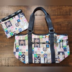LeSportsac x Disney - Small World "Global Journey" Carryall Tote - Like New